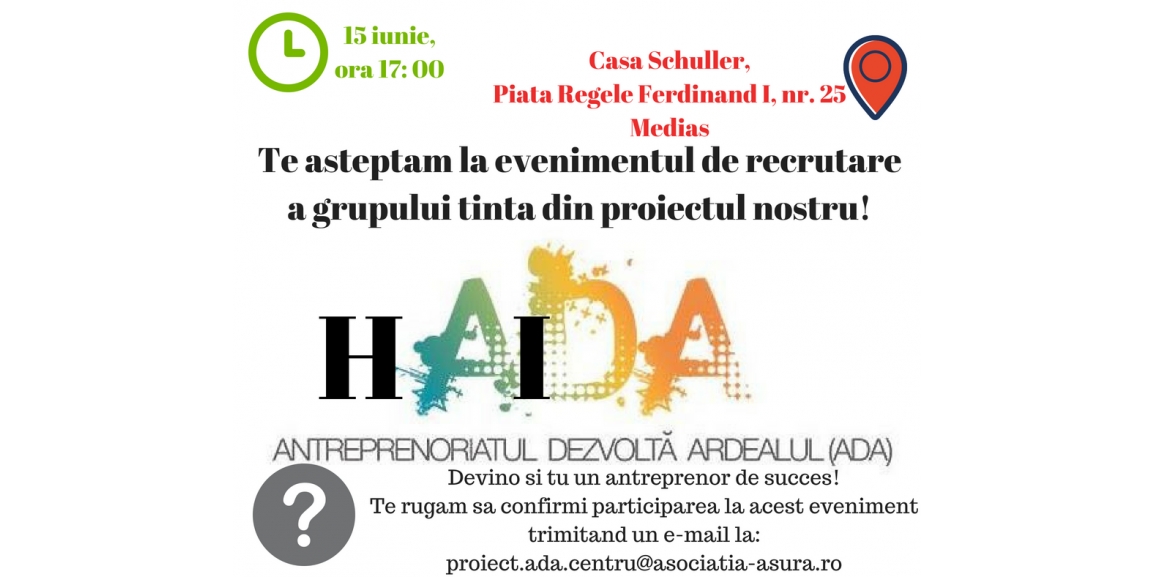 Eveniment de recrutare la Mediaș