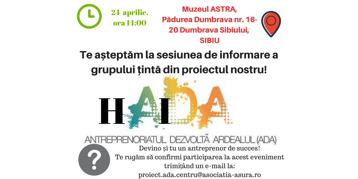 Sesiune de informare la Muzeul Astra din Sibiu