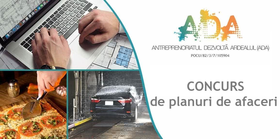 UPDATE! - CONCURS PLANURI DE AFACERI - ADA (Centru)